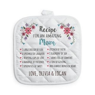 Recipe For Personalized Pot Holder