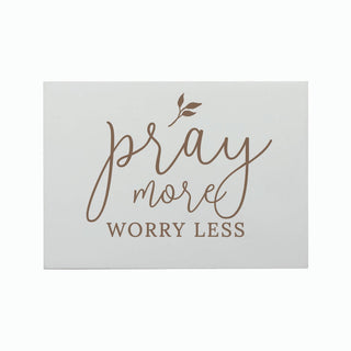 Pray More Worry Less Prayer Box