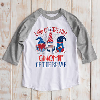 Gnome of The Brave Gray Youth Sports Jersey