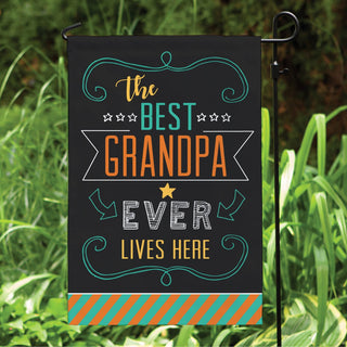 The Best Ever Lives Here Personalized Garden Flag