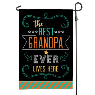 The Best Ever Lives Here Personalized Garden Flag