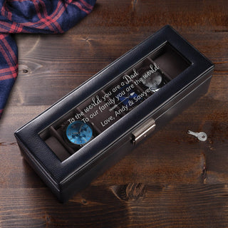 To The World You Are A Dad Personalized Six Piece Watch Case