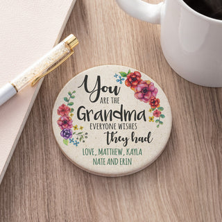 Everyone Wishes They Had You Personalized Round Desk Coaster