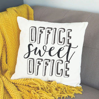 Office Sweet Office Throw Pillow