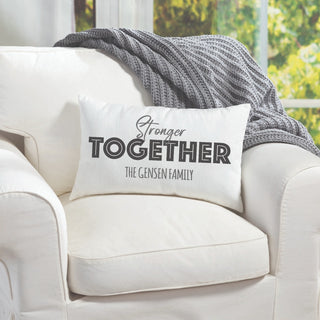 Stronger Together Lumbar Throw Pillow