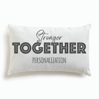 Stronger Together Lumbar Throw Pillow