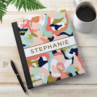 Colorfully Patterned Personalized Journal