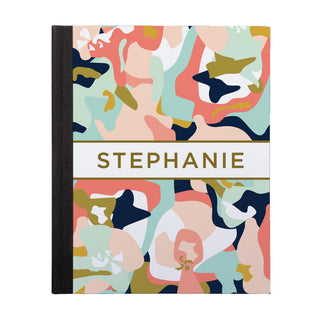 Colorfully Patterned Personalized Journal