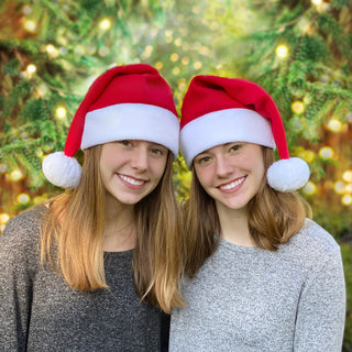 Red & White Personalized Santa Hat