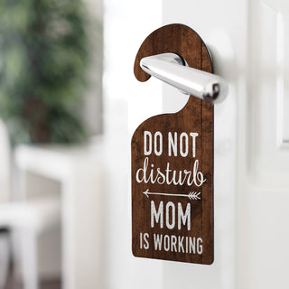 Working Do Not Disturb Personalized Door Hanger