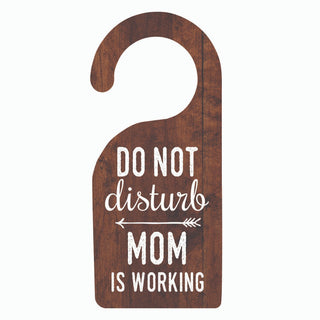 Working Do Not Disturb Personalized Door Hanger