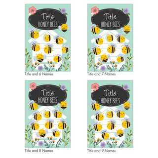 Grandma's Honey Bees Personalized Garden Flag