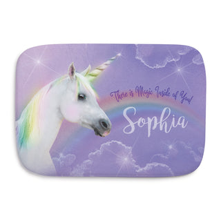 Magical Unicorn Personalized Bathmat