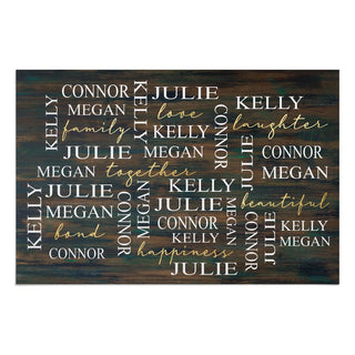 Our Family Names Personalized Standard Doormat