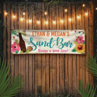 Sand Bar Personalized Banner