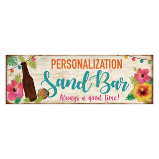 Sand Bar Personalized Banner