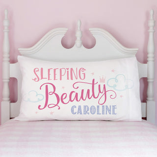 Sleeping Beauty Personalized Pillowcase