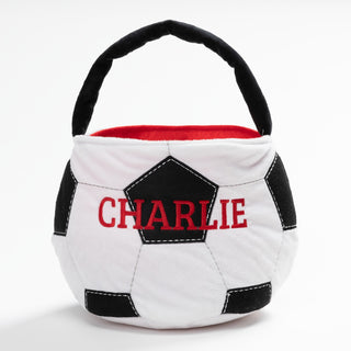Soccer Ball Personalized Plush Treat Bag