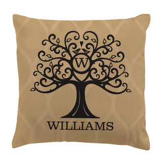 Family Tree Personalized 17" Throw Pillow