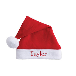 Red & White Personalized Santa Hat