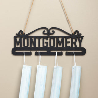 Family Name Personalized Mask Holder