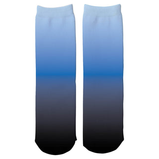 Black And Blue Do Not Disturb I'm Remote Learning Adult Crew Socks