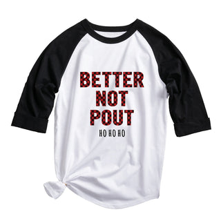 Better Not Pout Sports Jersey  