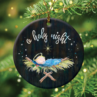 O Holy Night Ceramic Ornament