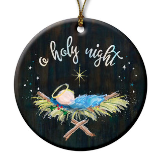 O Holy Night Ceramic Ornament