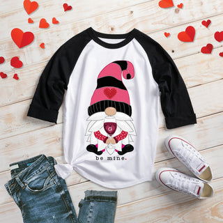 Be Mine Valentine Wine Gnome Personalized Adult Sports Jersey