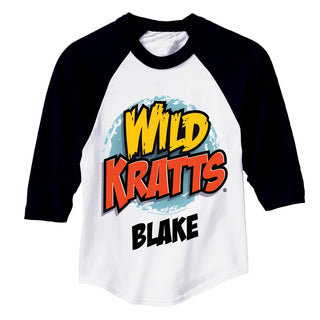 Wild Kratts Logo Personalized Black Sports Jersey
