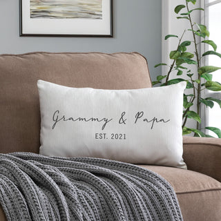Create Your Own Personalized Lumbar Pillow