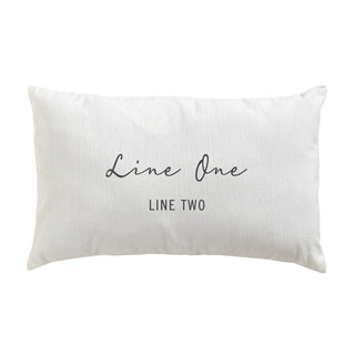 Create Your Own  Lumbar Throw Pillow