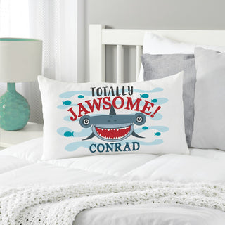 Totally Jawsome Lumbar Throw Pillow