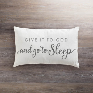Give It To God Lumbar Pillow 