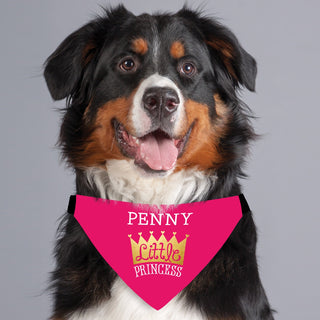 Little Princess Personalized Pet Bandana