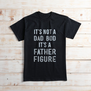 Father Figure Adult Black T-Shirt