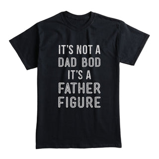 Father Figure Adult Black T-Shirt