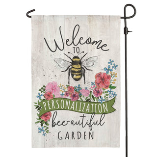 Bee-autiful Personalized Garden Flag