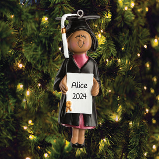 Girl graduate ornament