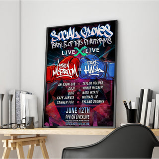 Social Gloves Poster