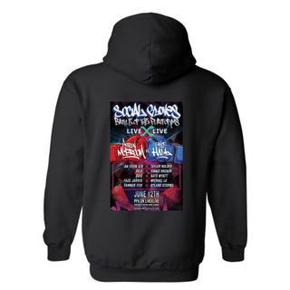Social Gloves Black Hoodie