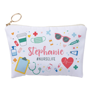 Nurse Life Personalized Zipper Pouch