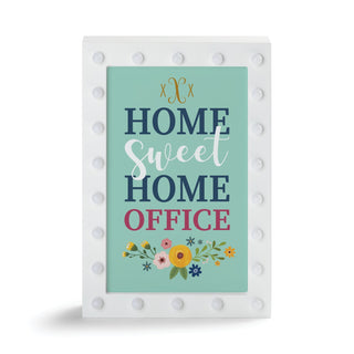 Home Sweet Home Office Marquee Light Up Box