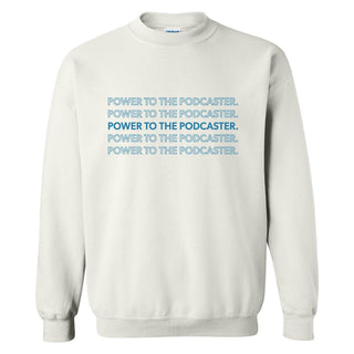 LaunchpadOne White Sweatshirt