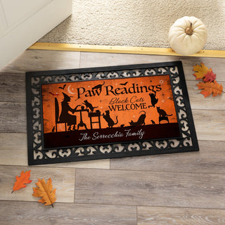 Paw Readings Insert And Ornate Rubber Doormat Frame