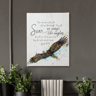 Soar, Those who hope in the Lord 11x14 Canvas
