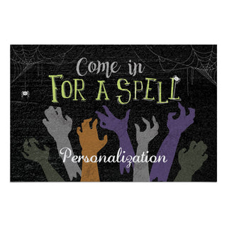 Come In For A Spell Halloween Doormat - 18x27 Inch, 1/4" Thick