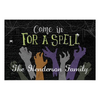 Come In For A Spell Halloween Doormat - 18x27 Inch, 1/4" Thick