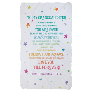 Love You Till Forever Fuzzy Blanket